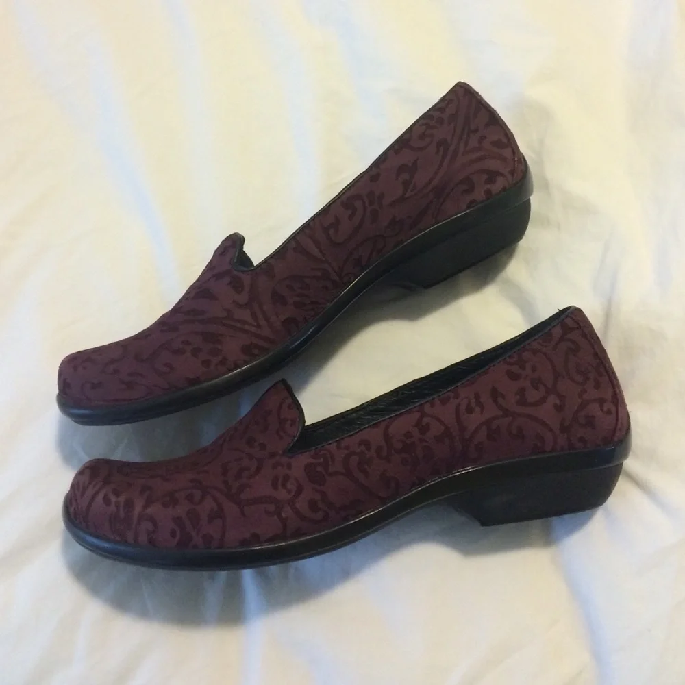 Dansko loafers in purple detailed suede - Picture 2 of 4
